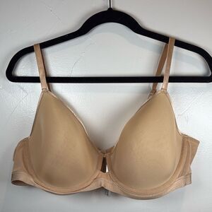 Soma Lightest Lift Smooth Perfect Coverage Bra Size 42C Beige Tan